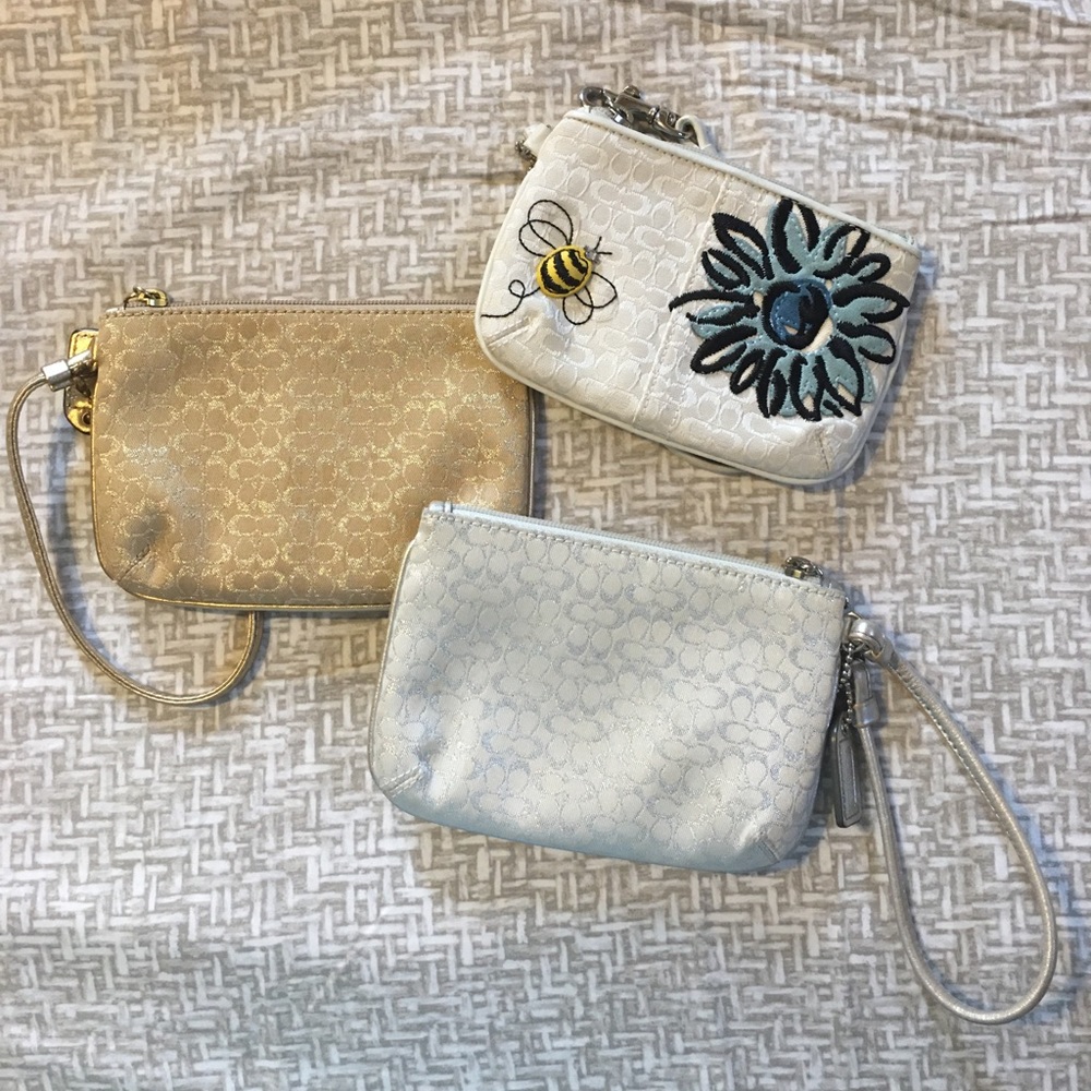 Coach wristlet assortment